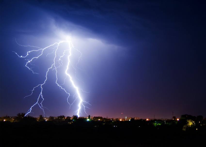 When lightning strikes